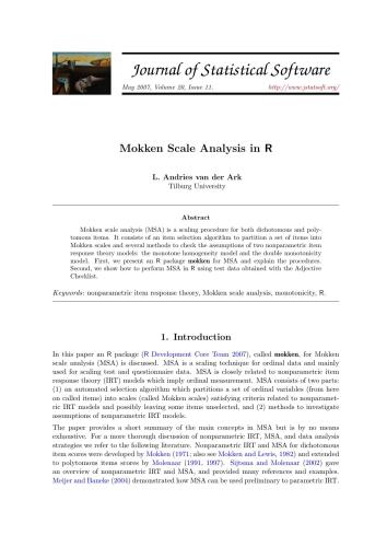 خرید و دانلود نسخه کامل کتاب Mokken Scale Analysis in R + Code_68767d3ea544a.jpeg خرید و دانلود نسخه کامل کتاب Mokken Scale Analysis in R + Code