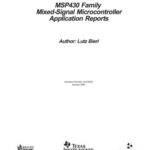 خرید و دانلود نسخه کامل کتاب MSP430 Family Mixed-Signal Microcontroller Application Reports