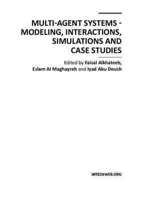 خرید و دانلود نسخه کامل کتاب Multi-Agent Systems – Modeling, Interactions, Simulations and Case Studies