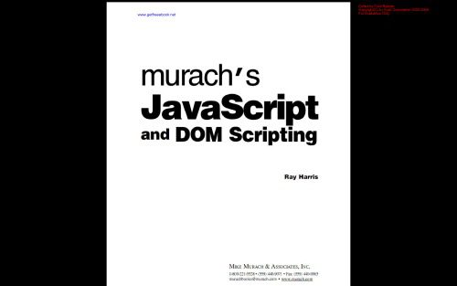 خرید و دانلود نسخه کامل کتاب Murachs javascript and DOM Scripting_6877d2d6ae135.jpeg خرید و دانلود نسخه کامل کتاب Murachs javascript and DOM Scripting
