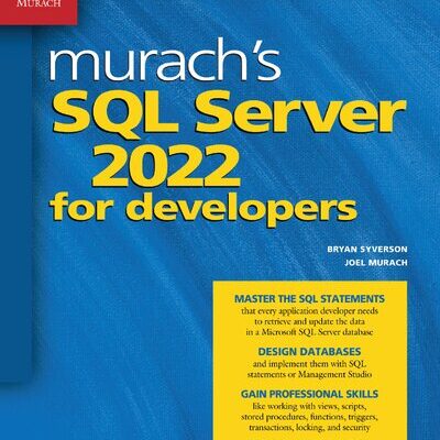 خرید و دانلود نسخه کامل کتاب Murach’s SQL Server 2022 for developers
