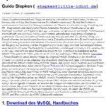 خرید و دانلود نسخه کامل کتاب MySQL – Handbuch