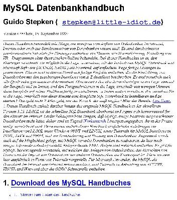 خرید و دانلود نسخه کامل کتاب MySQL – Handbuch