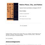 خرید و دانلود نسخه کامل کتاب Native Place, City, and Nation: Regional Networks and Identities  in Shanghai, 1853-1937