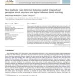 خرید و دانلود نسخه کامل کتاب Near-duplicate video detection featuring coupled temporal and perceptual visual structures and logical inference based matching