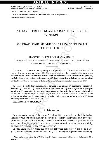 خرید و دانلود نسخه کامل کتاب Neharis problem and competing species systems_68736c952e7bb.jpeg خرید و دانلود نسخه کامل کتاب Neharis problem and competing species systems
