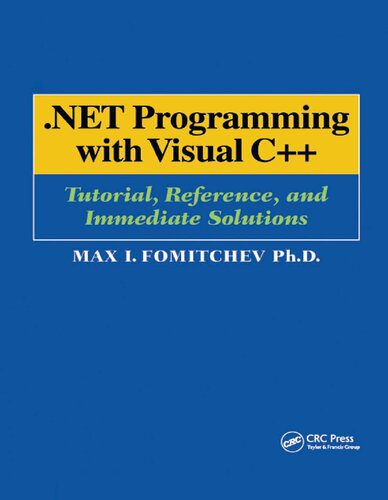 خرید و دانلود نسخه کامل کتاب .Net Programming with Visual C++: Tutorial, Reference, and Immediate Solutions_686f86d633f2b.jpeg خرید و دانلود نسخه کامل کتاب .Net Programming with Visual C++: Tutorial, Reference, and Immediate Solutions