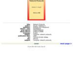 خرید و دانلود نسخه کامل کتاب Network Protocols: Signature Edition (Mcgraw-Hill Signature Series)