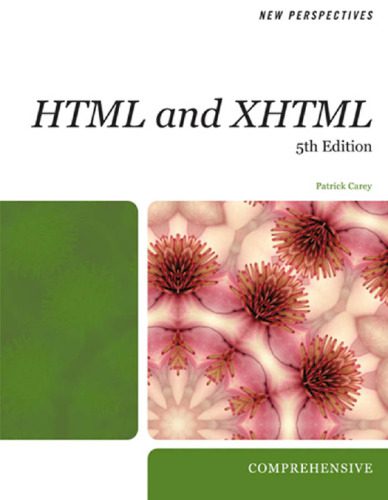 خرید و دانلود نسخه کامل کتاب New Perspectives on HTML and XHTML: Comprehensive (New Perspectives (Course Technology Paperback))_6864e26a0fd0e.jpeg خرید و دانلود نسخه کامل کتاب New Perspectives on HTML and XHTML: Comprehensive (New Perspectives (Course Technology Paperback))