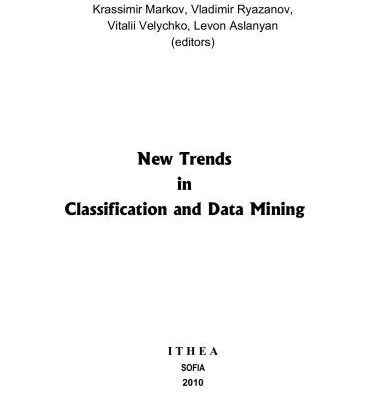 خرید و دانلود نسخه کامل کتاب New Trends in Classification and Data Mining