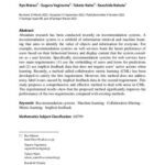 خرید و دانلود نسخه کامل کتاب Noise–Robust Sampling for Collaborative Metric Learning