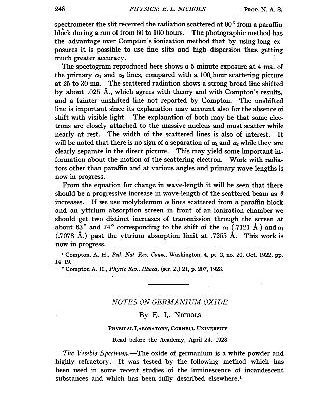 خرید و دانلود نسخه کامل کتاب Notes on Germanium Oxide