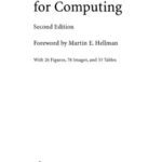 خرید و دانلود نسخه کامل کتاب Number theory for computing