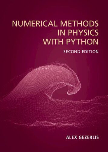 خرید و دانلود نسخه کامل کتاب Numerical Methods in Physics with Python (2nd Edition)_687e2eaa770d2.jpeg خرید و دانلود نسخه کامل کتاب Numerical Methods in Physics with Python (2nd Edition)