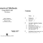 خرید و دانلود نسخه کامل کتاب Numerical Methods Using Matlab (3th Edition)