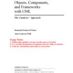 خرید و دانلود نسخه کامل کتاب Objects, Components, and Frameworks with UML : The Catalysis(SM) Approach (Addison-Wesley Object Technology Series)
