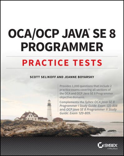خرید و دانلود نسخه کامل کتاب OCA / OCP Java SE 8 Programmer Practice Tests_687730c432efb.jpeg خرید و دانلود نسخه کامل کتاب OCA / OCP Java SE 8 Programmer Practice Tests