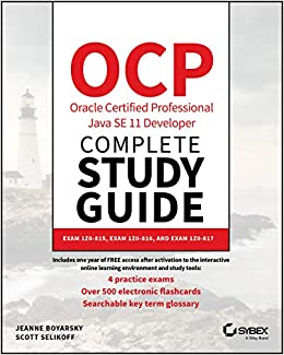 خرید و دانلود نسخه کامل کتاب OCP Oracle Certified Professional Java SE 11 Developer Complete Study Guide: Exam 1Z0-815, Exam 1Z0-816, and Exam 1Z0-817_686fb93e9a6c4.jpeg خرید و دانلود نسخه کامل کتاب OCP Oracle Certified Professional Java SE 11 Developer Complete Study Guide: Exam 1Z0-815, Exam 1Z0-816, and Exam 1Z0-817