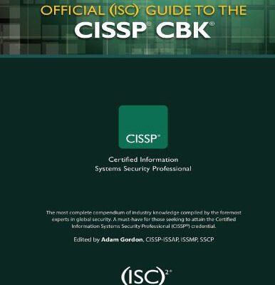 خرید و دانلود نسخه کامل کتاب Official (ISC)2 Guide to the CISSP CBK, Fourth Edition ((ISC)2 Press)