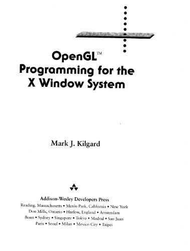 خرید و دانلود نسخه کامل کتاب Open GL. Programming for X-Windows system_686d204de55ce.jpeg خرید و دانلود نسخه کامل کتاب Open GL. Programming for X-Windows system
