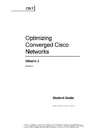 خرید و دانلود نسخه کامل کتاب Optimizing Converged Cisco Networks. Student Guide_688201431409d.jpeg خرید و دانلود نسخه کامل کتاب Optimizing Converged Cisco Networks. Student Guide