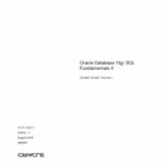 خرید و دانلود نسخه کامل کتاب Oracle 10G – Oracle Database 10G – SQL Fundamentals II – Student Guide