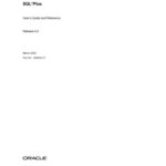 خرید و دانلود نسخه کامل کتاب Oracle 9i Rel 2 SQLPLUS User Gude Reference