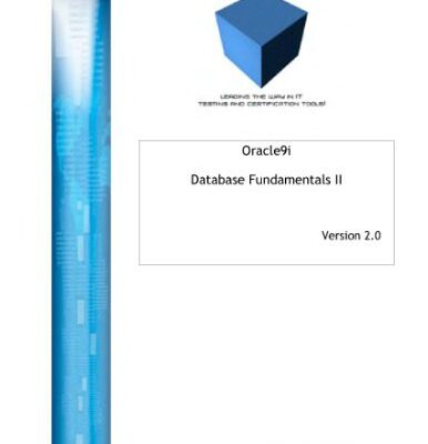 خرید و دانلود نسخه کامل کتاب Oracle 9i TestKing 1Z0-032 Database Fundamentals II v2 0