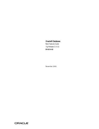 خرید و دانلود نسخه کامل کتاب Oracle Database New Features Guide, 10g Release 2 (10.2) b14214_686e0e8ce9773.jpeg خرید و دانلود نسخه کامل کتاب Oracle Database New Features Guide, 10g Release 2 (10.2) b14214