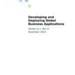 خرید و دانلود نسخه کامل کتاب Oracle. Developing and Deploying Siebel Business Applications