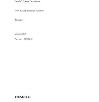 خرید و دانلود نسخه کامل کتاب Oracle Forms Developer Complete Tutorial [Power Book]