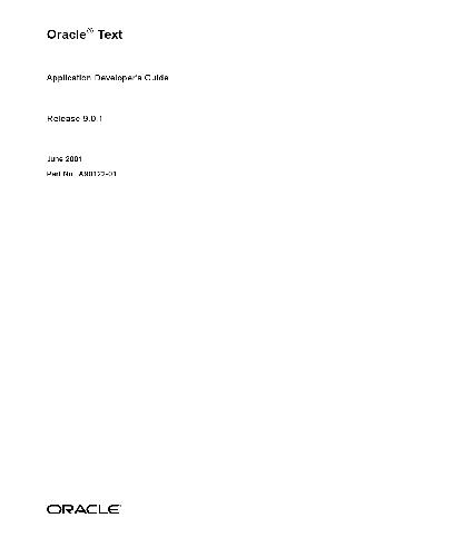 خرید و دانلود نسخه کامل کتاب Oracle Text. Application Developers Guide_686704d3d53e3.jpeg خرید و دانلود نسخه کامل کتاب Oracle Text. Application Developers Guide