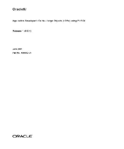 خرید و دانلود نسخه کامل کتاب Oracle9i Application Developer’s Guide – Large Objects (LOBs) using PL/SQL_6866f0071bfa5.jpeg خرید و دانلود نسخه کامل کتاب Oracle9i Application Developer’s Guide – Large Objects (LOBs) using PL/SQL