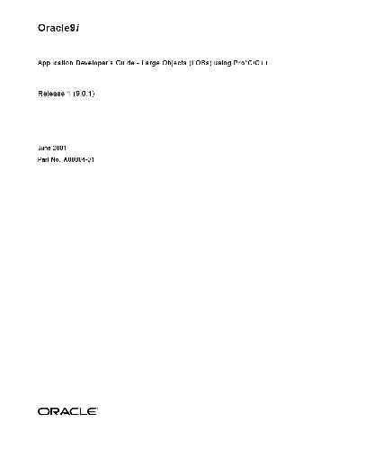 خرید و دانلود نسخه کامل کتاب Oracle9i Application Developer’s Guide – Large Objects (LOBs) using Pro*C/C++_687678d829b52.jpeg خرید و دانلود نسخه کامل کتاب Oracle9i Application Developer’s Guide – Large Objects (LOBs) using Pro*C/C++