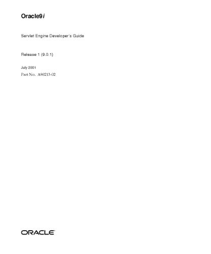 خرید و دانلود نسخه کامل کتاب Oracle9i Servlet Engine Developer’s Guide (Part No A90213-02) (Release 9 0 1)_6866ef0b3734b.jpeg خرید و دانلود نسخه کامل کتاب Oracle9i Servlet Engine Developer’s Guide (Part No A90213-02) (Release 9 0 1)