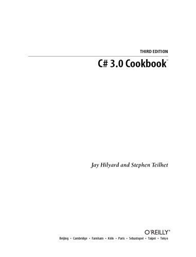 خرید و دانلود نسخه کامل کتاب OReilly C# 3.0 Cookbook_687a2bc4163e4.jpeg خرید و دانلود نسخه کامل کتاب OReilly C# 3.0 Cookbook
