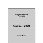 خرید و دانلود نسخه کامل کتاب Outlook 2000. Firmen-Name