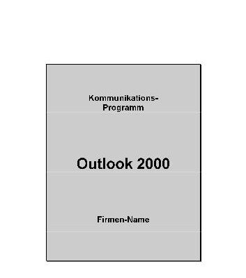 خرید و دانلود نسخه کامل کتاب Outlook 2000. Firmen-Name