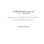خرید و دانلود نسخه کامل کتاب Parallel Scientific Computing in C++ and MPI