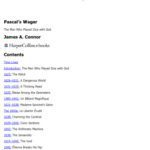 خرید و دانلود نسخه کامل کتاب Pascal’s Wager: The Man Who Played Dice with God