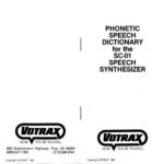 خرید و دانلود نسخه کامل کتاب Phonetic Speech dictionary for the SC-01 Speech Synthesizer