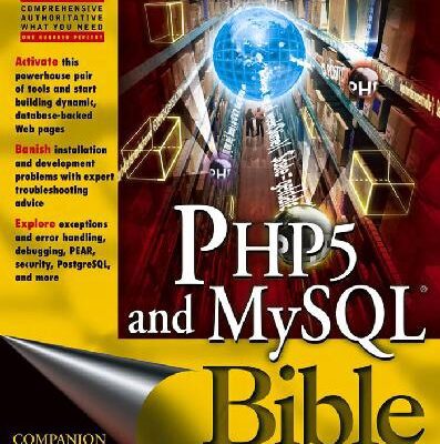 خرید و دانلود نسخه کامل کتاب PHP5 and MySQL Bible