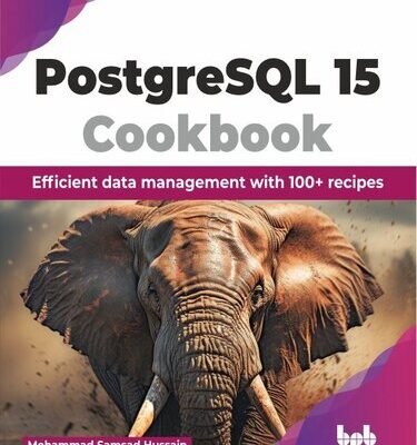 خرید و دانلود نسخه کامل کتاب PostgreSQL 15 Cookbook: Efficient data management with 100+ recipes