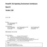خرید و دانلود نسخه کامل کتاب PowerPC AS Operating Environment Architecture Book III Version 2.00