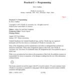 خرید و دانلود نسخه کامل کتاب Practical C++ programming