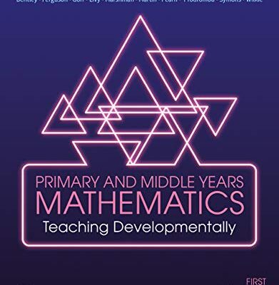 خرید و دانلود نسخه کامل کتاب Primary and Middle Years Mathematics: Teaching Developmentally - Pdf