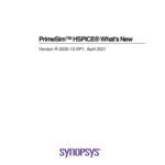 خرید و دانلود نسخه کامل کتاب PrimeSim™ HSPICE® What’s New