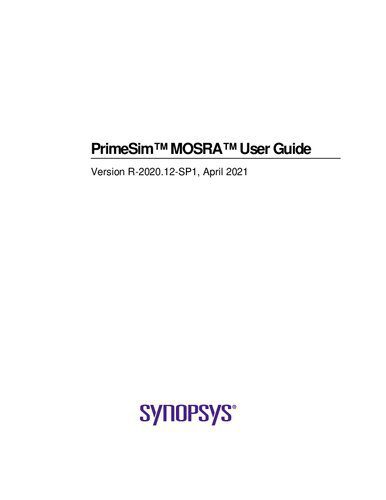خرید و دانلود نسخه کامل کتاب PrimeSim™ MOSRA™ User Guide_687ddeb1ece16.jpeg خرید و دانلود نسخه کامل کتاب PrimeSim™ MOSRA™ User Guide