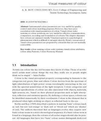 خرید و دانلود نسخه کامل کتاب Principles of Colour and Appearance Measurement: Volume 2: Visual Measurement of Colour, Colour Comparison and Management