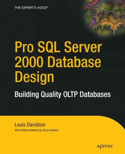 خرید و دانلود نسخه کامل کتاب Pro SQL Server 2000 Database Design: Building Quality OLTP Databases_6866ee8393a24.jpeg خرید و دانلود نسخه کامل کتاب Pro SQL Server 2000 Database Design: Building Quality OLTP Databases